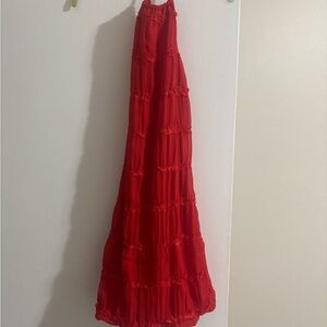 Peppermayo Red Maxi Dress- Never worn!